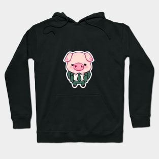 funny pig Hoodie